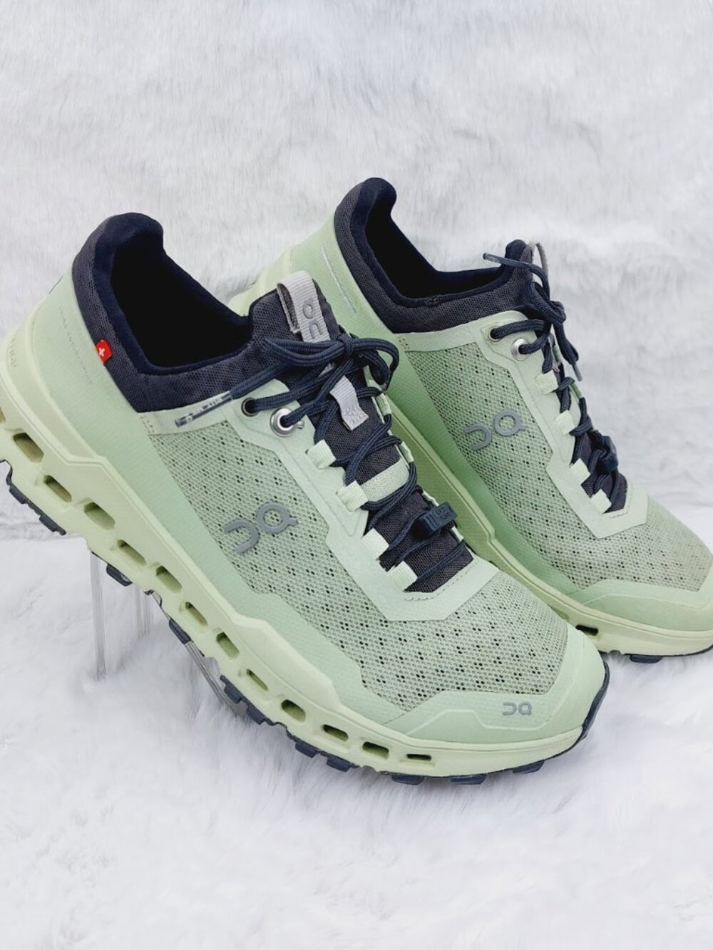 On Running Women's Cloudultra Vine Meadow Green Trail Running Shoes Size US 8 - Picture 5 of 10